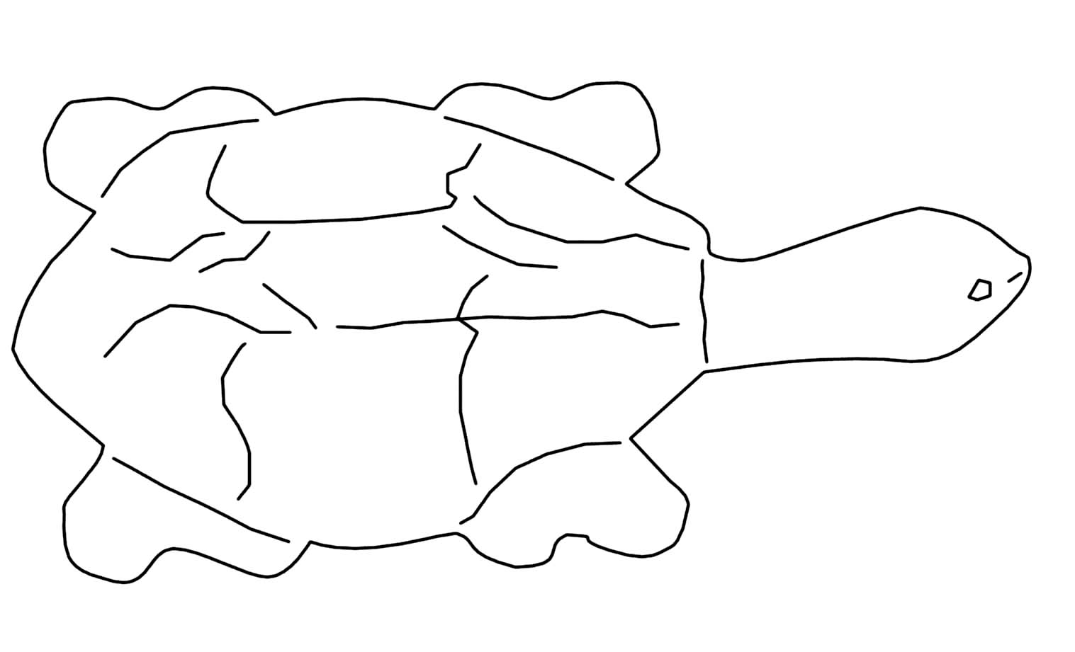 Disegno da colorare: Tartaruga (Animali) #13480 - Pagine da Colorare Stampabili Gratuite