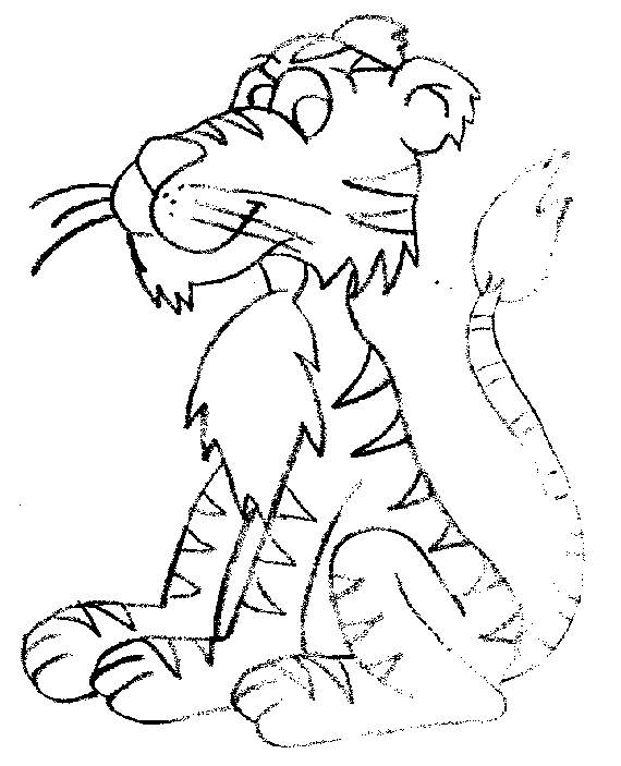 Disegno da colorare: Tigre (Animali) #13616 - Pagine da Colorare Stampabili Gratuite