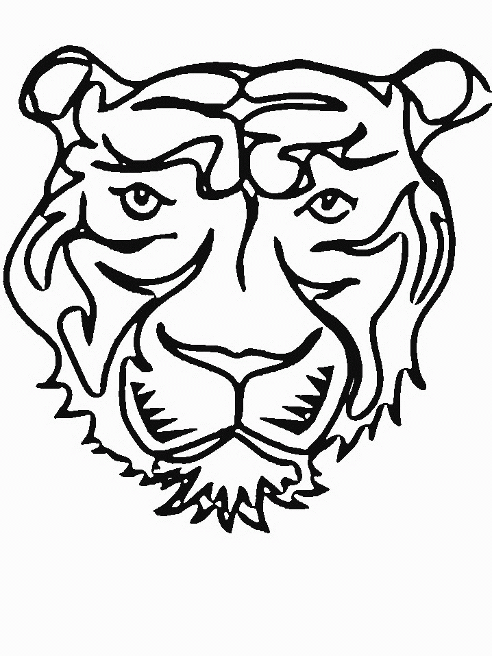 Disegno da colorare: Tigre (Animali) #13628 - Pagine da Colorare Stampabili Gratuite