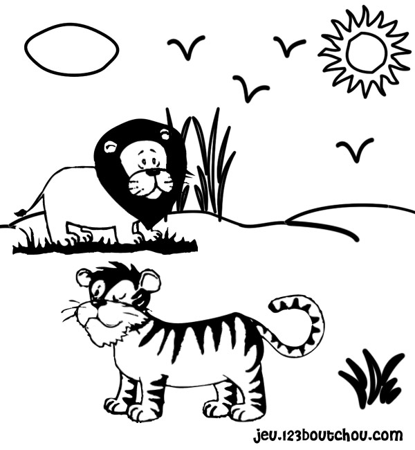 Disegno da colorare: Tigre (Animali) #13689 - Pagine da Colorare Stampabili Gratuite