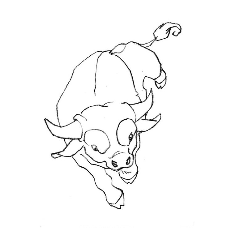 Disegno da colorare: Toro (Animali) #13794 - Pagine da Colorare Stampabili Gratuite