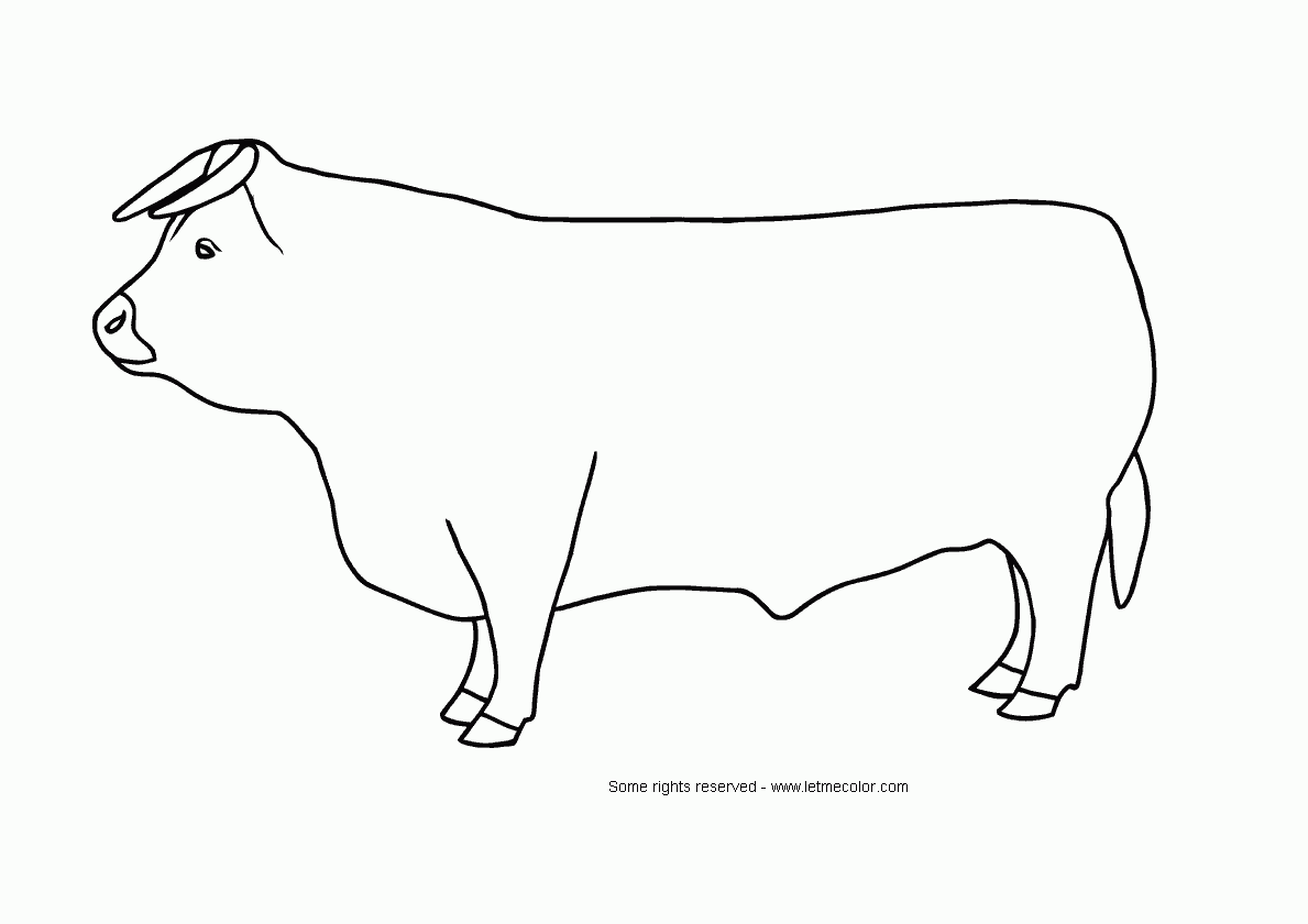 Disegno da colorare: Toro (Animali) #13801 - Pagine da Colorare Stampabili Gratuite