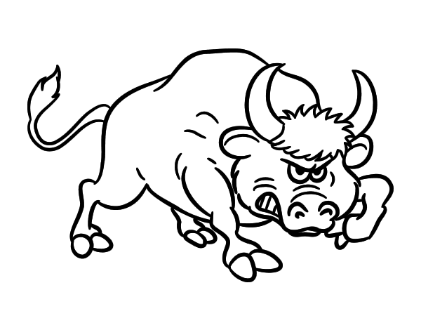 Disegno da colorare: Toro (Animali) #13810 - Pagine da Colorare Stampabili Gratuite