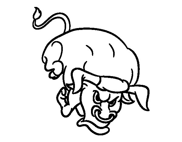 Disegno da colorare: Toro (Animali) #13815 - Pagine da Colorare Stampabili Gratuite