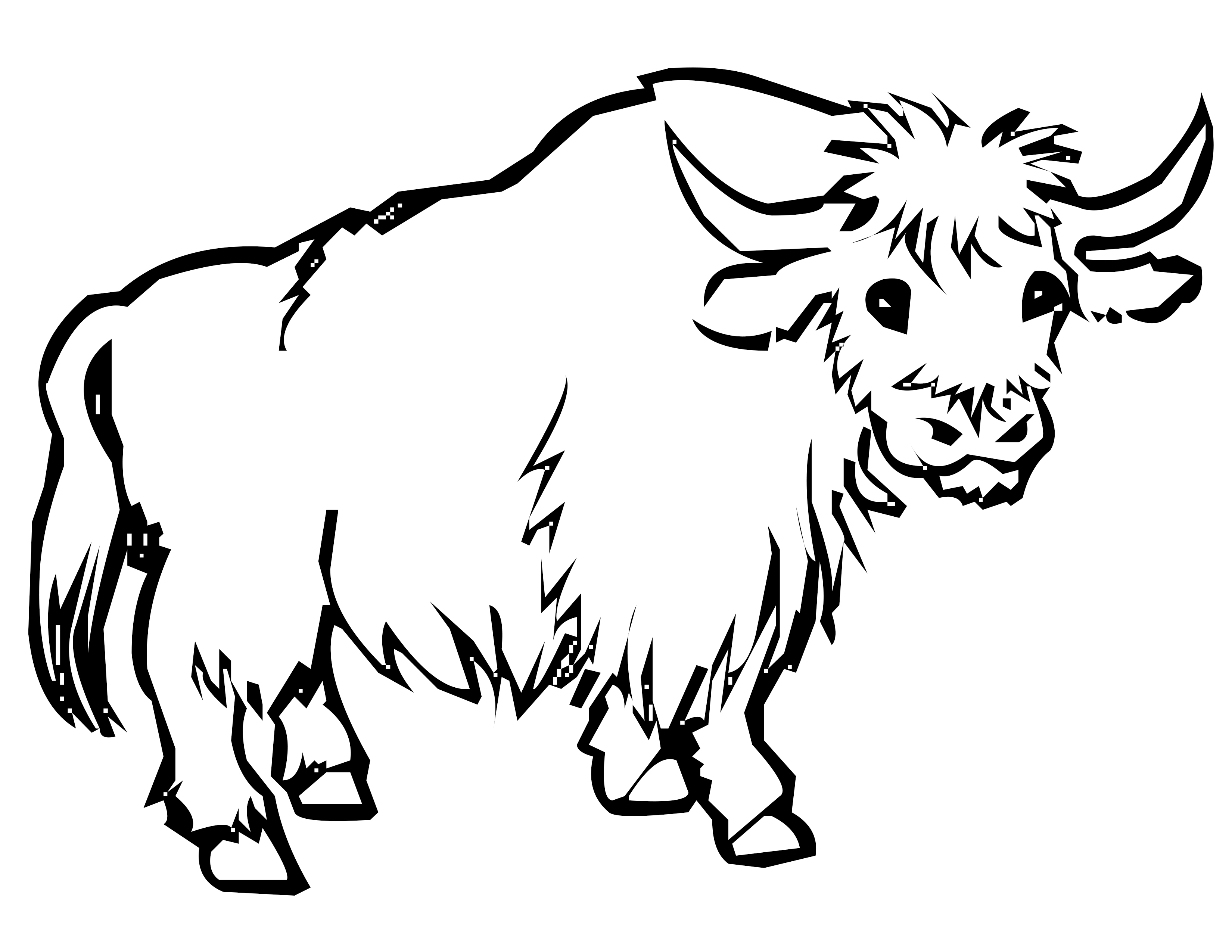 Disegno da colorare: Toro (Animali) #13817 - Pagine da Colorare Stampabili Gratuite
