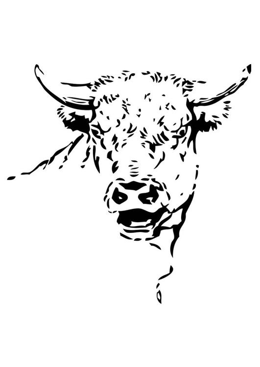 Disegno da colorare: Toro (Animali) #13821 - Pagine da Colorare Stampabili Gratuite
