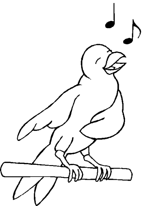 Disegno da colorare: Uccelli (Animali) #11880 - Pagine da Colorare Stampabili Gratuite