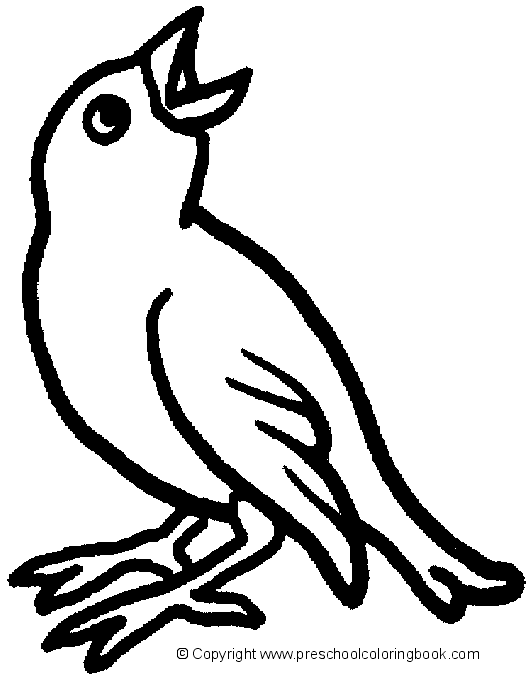 Disegno da colorare: Uccelli (Animali) #11983 - Pagine da Colorare Stampabili Gratuite