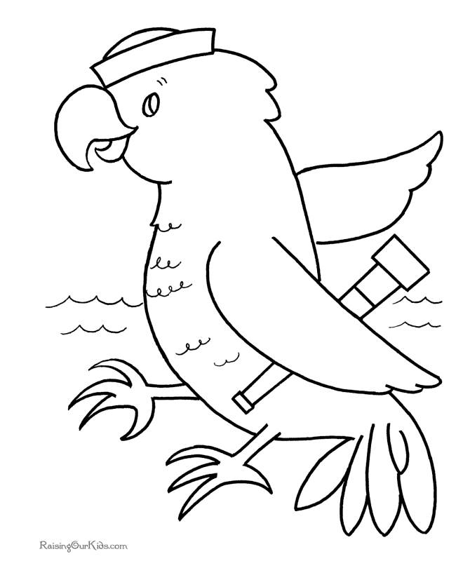 Disegno da colorare: Uccelli (Animali) #11988 - Pagine da Colorare Stampabili Gratuite