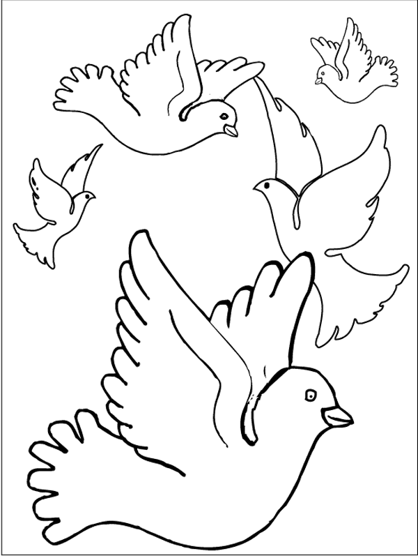 Disegno da colorare: Uccelli (Animali) #12106 - Pagine da Colorare Stampabili Gratuite