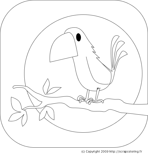 Disegno da colorare: Uccelli (Animali) #12139 - Pagine da Colorare Stampabili Gratuite