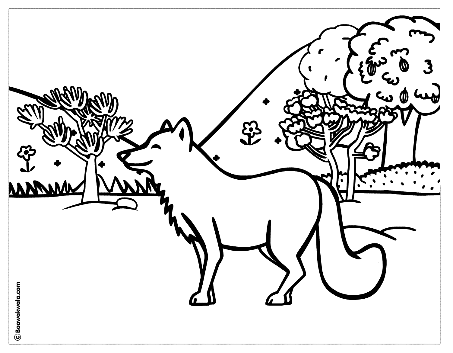 Disegno da colorare: Volpe (Animali) #15062 - Pagine da Colorare Stampabili Gratuite