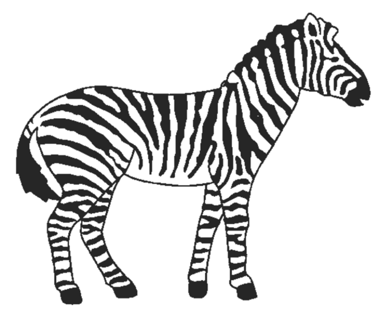 Disegno da colorare: Zebra (Animali) #12964 - Pagine da Colorare Stampabili Gratuite
