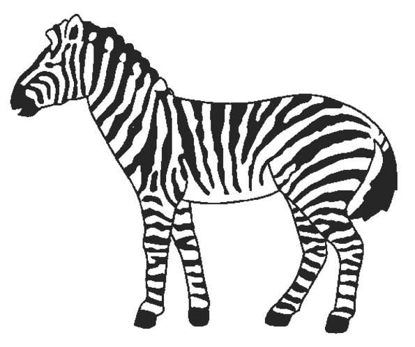 Disegno da colorare: Zebra (Animali) #12968 - Pagine da Colorare Stampabili Gratuite