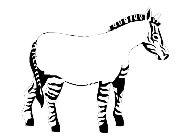 Disegno da colorare: Zebra (Animali) #13048 - Pagine da Colorare Stampabili Gratuite