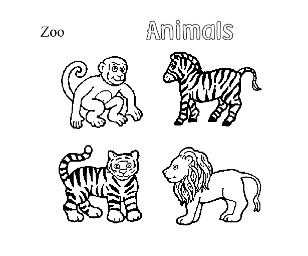 Disegno da colorare: Zoo (Animali) #12695 - Pagine da Colorare Stampabili Gratuite