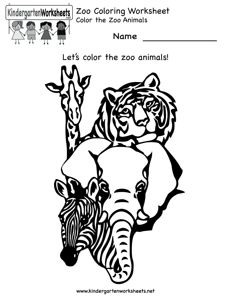 Disegno da colorare: Zoo (Animali) #12772 - Pagine da Colorare Stampabili Gratuite