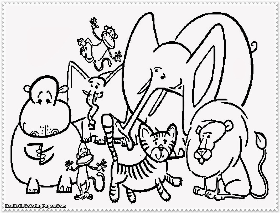 Disegno da colorare: Zoo (Animali) #12812 - Pagine da Colorare Stampabili Gratuite