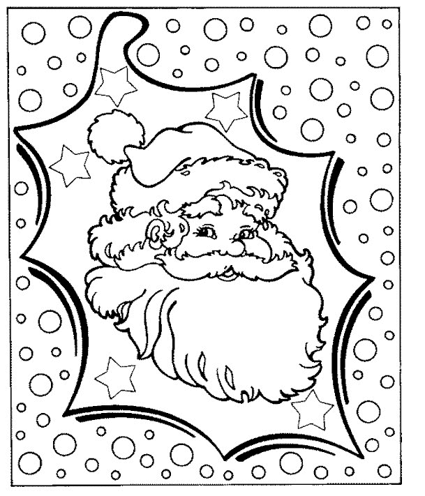 Disegno da colorare: Babbo Natale (Caratteri) #104701 - Pagine da Colorare Stampabili Gratuite