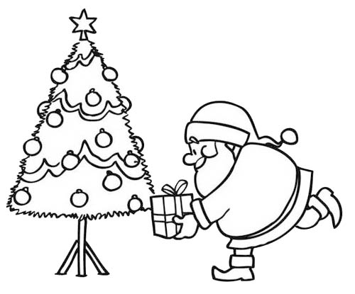 Disegno da colorare: Babbo Natale (Caratteri) #104742 - Pagine da Colorare Stampabili Gratuite