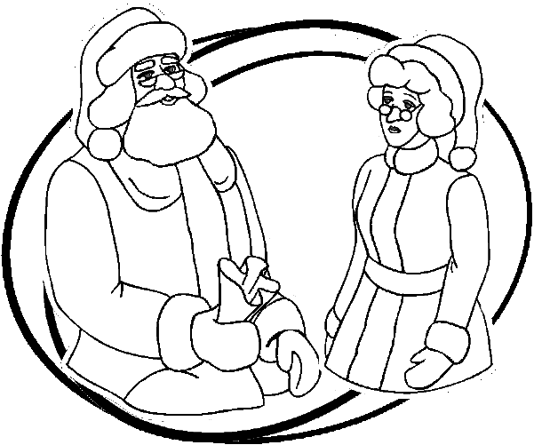 Disegno da colorare: Babbo Natale (Caratteri) #104751 - Pagine da Colorare Stampabili Gratuite