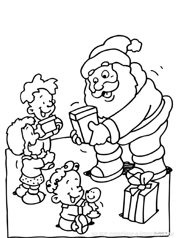 Disegno da colorare: Babbo Natale (Caratteri) #104838 - Pagine da Colorare Stampabili Gratuite