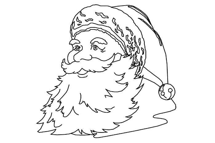 Disegno da colorare: Babbo Natale (Caratteri) #104862 - Pagine da Colorare Stampabili Gratuite