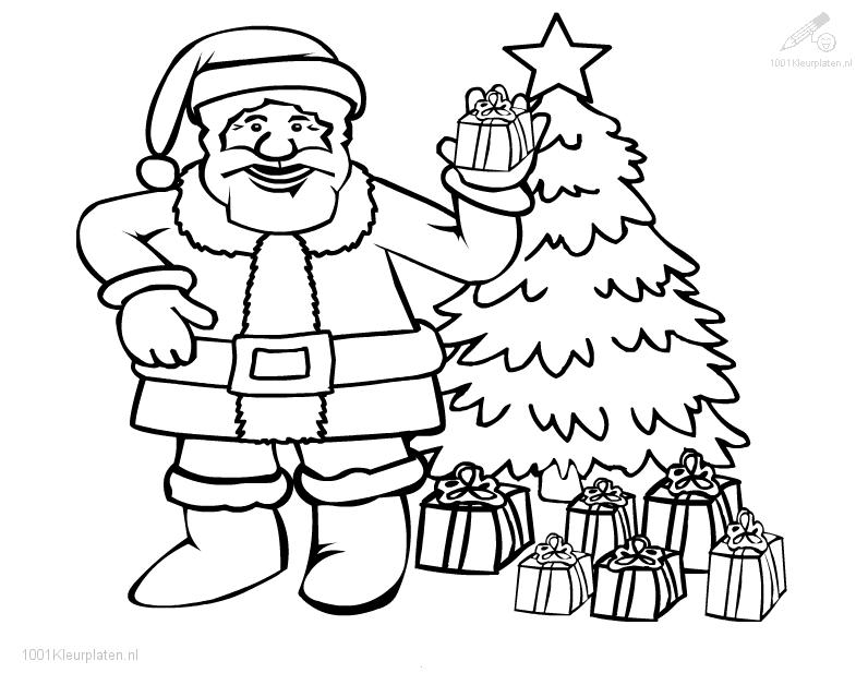 Disegno da colorare: Babbo Natale (Caratteri) #104876 - Pagine da Colorare Stampabili Gratuite