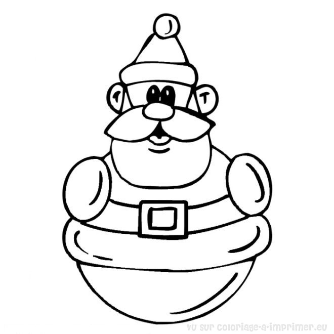 Disegno da colorare: Babbo Natale (Caratteri) #104915 - Pagine da Colorare Stampabili Gratuite