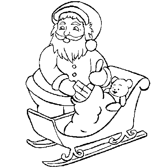 Disegno da colorare: Babbo Natale (Caratteri) #104942 - Pagine da Colorare Stampabili Gratuite