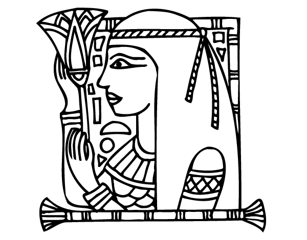 Disegno da colorare: Cleopatra (Caratteri) #90558 - Pagine da Colorare Stampabili Gratuite