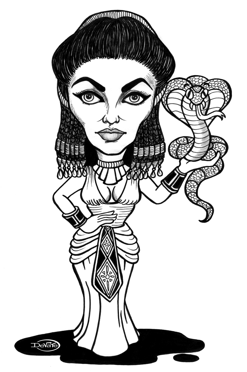 Disegno da colorare: Cleopatra (Caratteri) #90582 - Pagine da Colorare Stampabili Gratuite