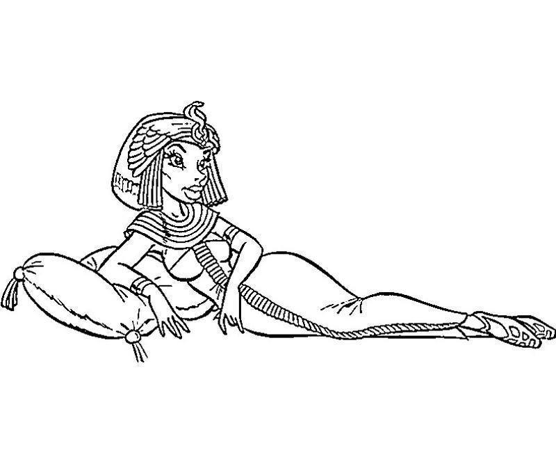 Disegno da colorare: Cleopatra (Caratteri) #90666 - Pagine da Colorare Stampabili Gratuite