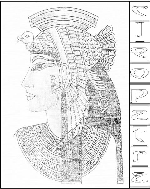 Disegno da colorare: Cleopatra (Caratteri) #90670 - Pagine da Colorare Stampabili Gratuite