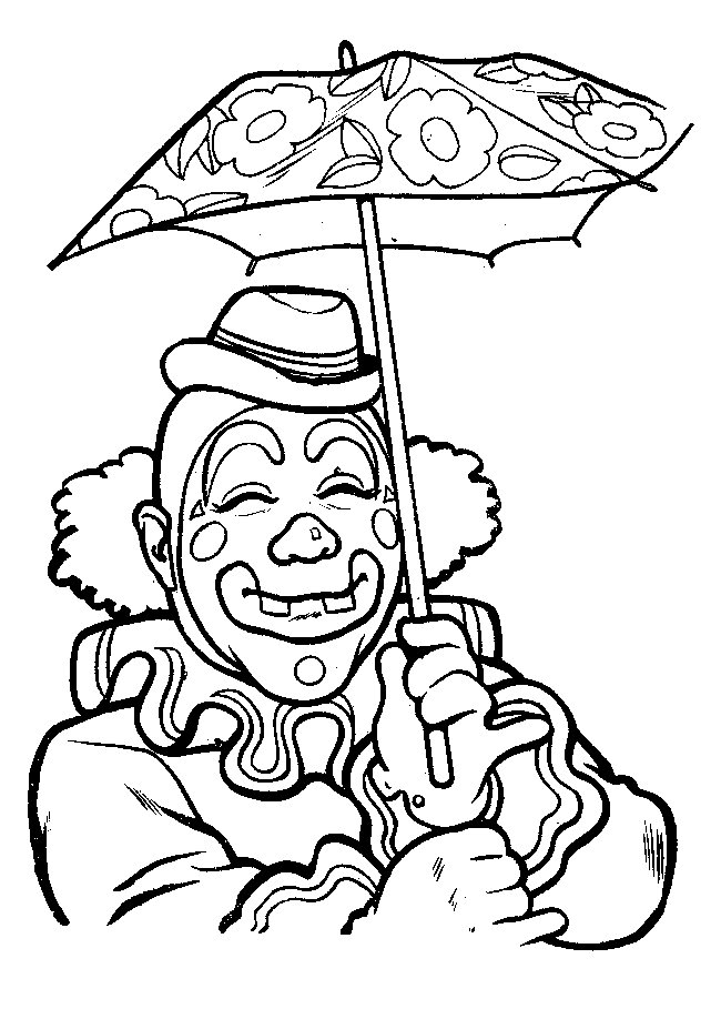 Disegno da colorare: Clown (Caratteri) #90958 - Pagine da Colorare Stampabili Gratuite