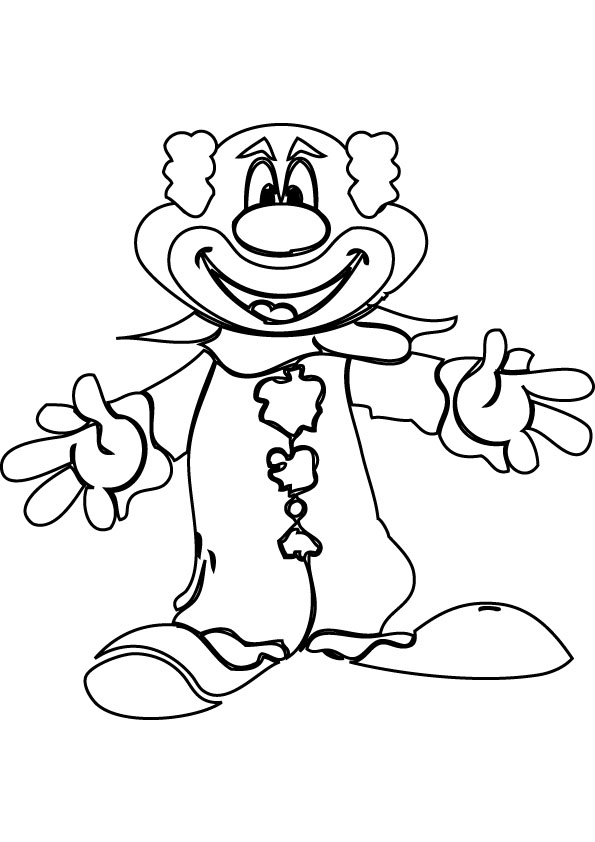 Disegno da colorare: Clown (Caratteri) #90981 - Pagine da Colorare Stampabili Gratuite