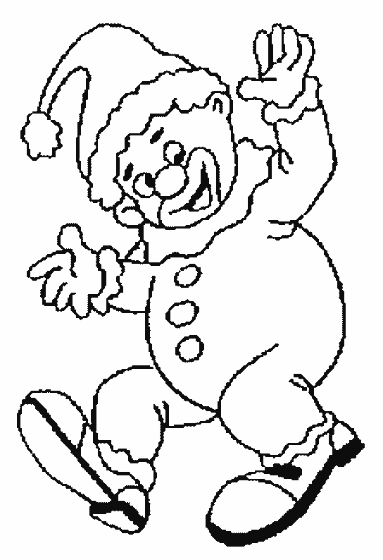 Disegno da colorare: Clown (Caratteri) #91000 - Pagine da Colorare Stampabili Gratuite