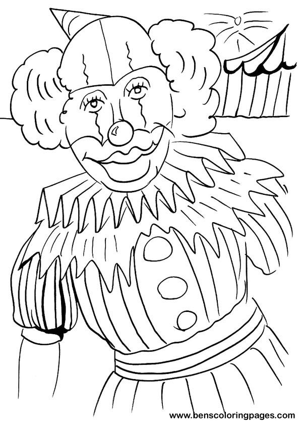Disegno da colorare: Clown (Caratteri) #91053 - Pagine da Colorare Stampabili Gratuite