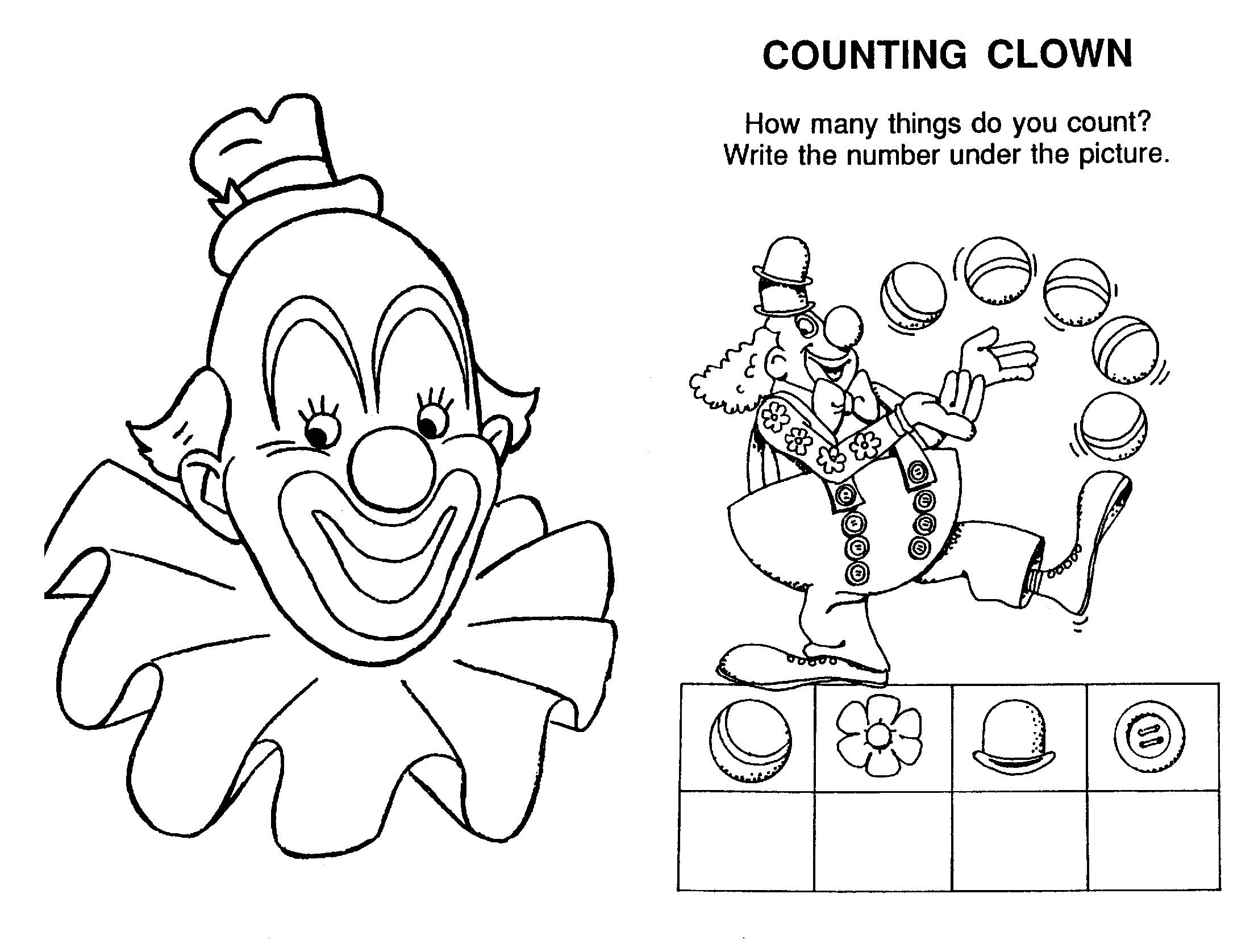 Disegno da colorare: Clown (Caratteri) #91064 - Pagine da Colorare Stampabili Gratuite