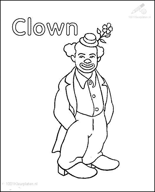 Disegno da colorare: Clown (Caratteri) #91127 - Pagine da Colorare Stampabili Gratuite