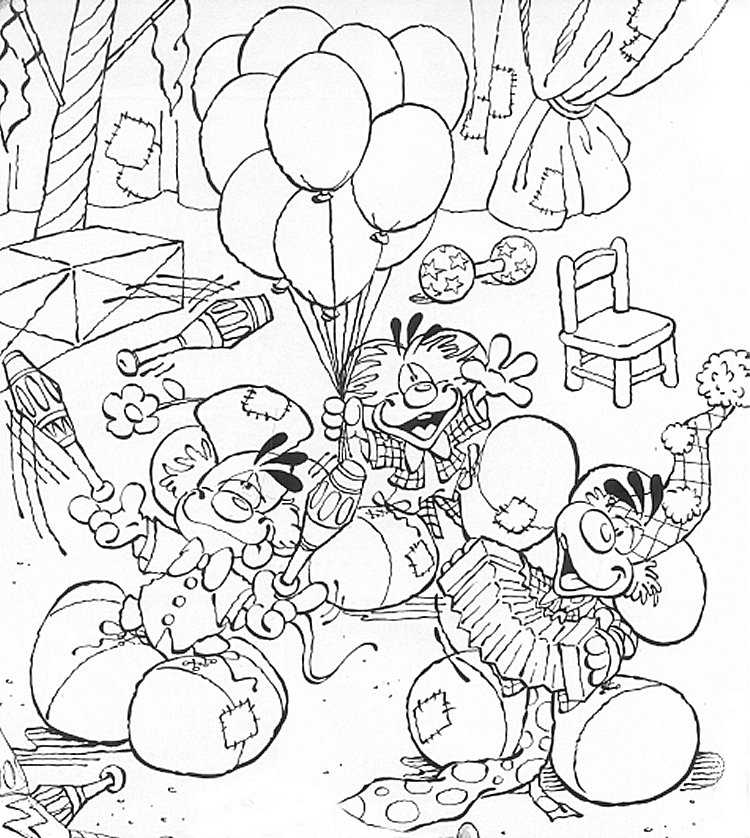Disegno da colorare: Clown (Caratteri) #91175 - Pagine da Colorare Stampabili Gratuite