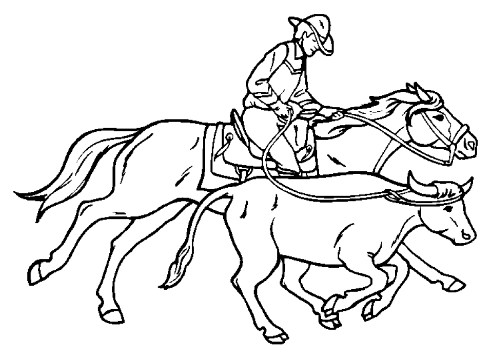 Disegno da colorare: Cowboy (Caratteri) #91427 - Pagine da Colorare Stampabili Gratuite