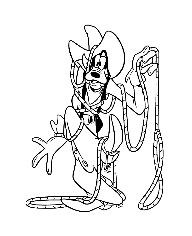 Disegno da colorare: Cowboy (Caratteri) #91487 - Pagine da Colorare Stampabili Gratuite