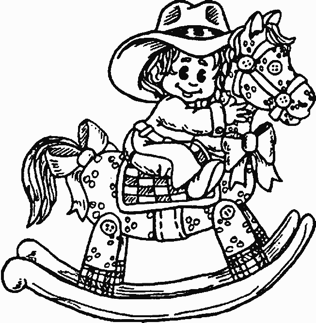 Disegno da colorare: Cowboy (Caratteri) #91531 - Pagine da Colorare Stampabili Gratuite