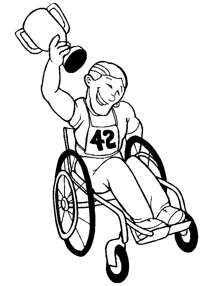 Disegno da colorare: Disabilitato (Caratteri) #98515 - Pagine da Colorare Stampabili Gratuite