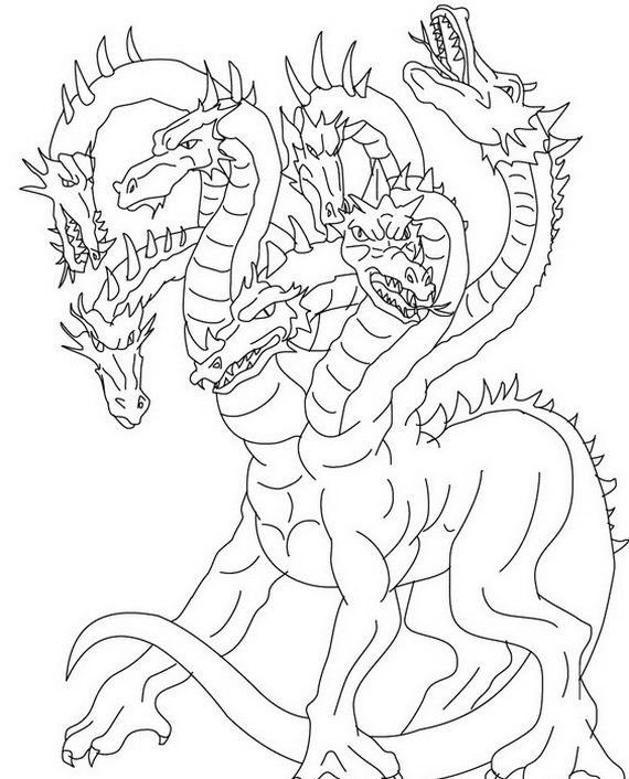 Disegno da colorare: Drago (Caratteri) #148434 - Pagine da Colorare Stampabili Gratuite