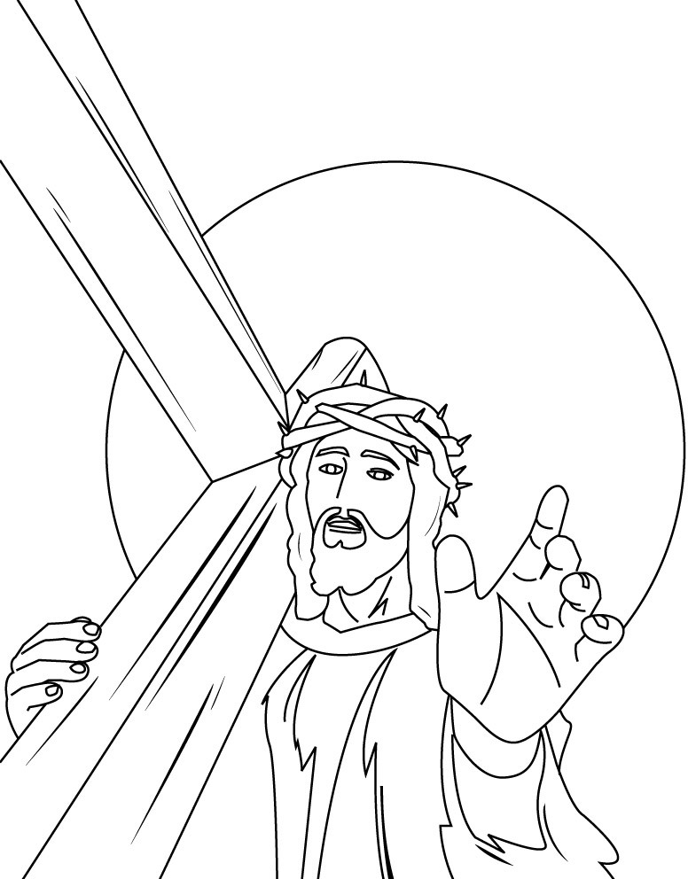 Disegno da colorare: Gesù (Caratteri) #98902 - Pagine da Colorare Stampabili Gratuite