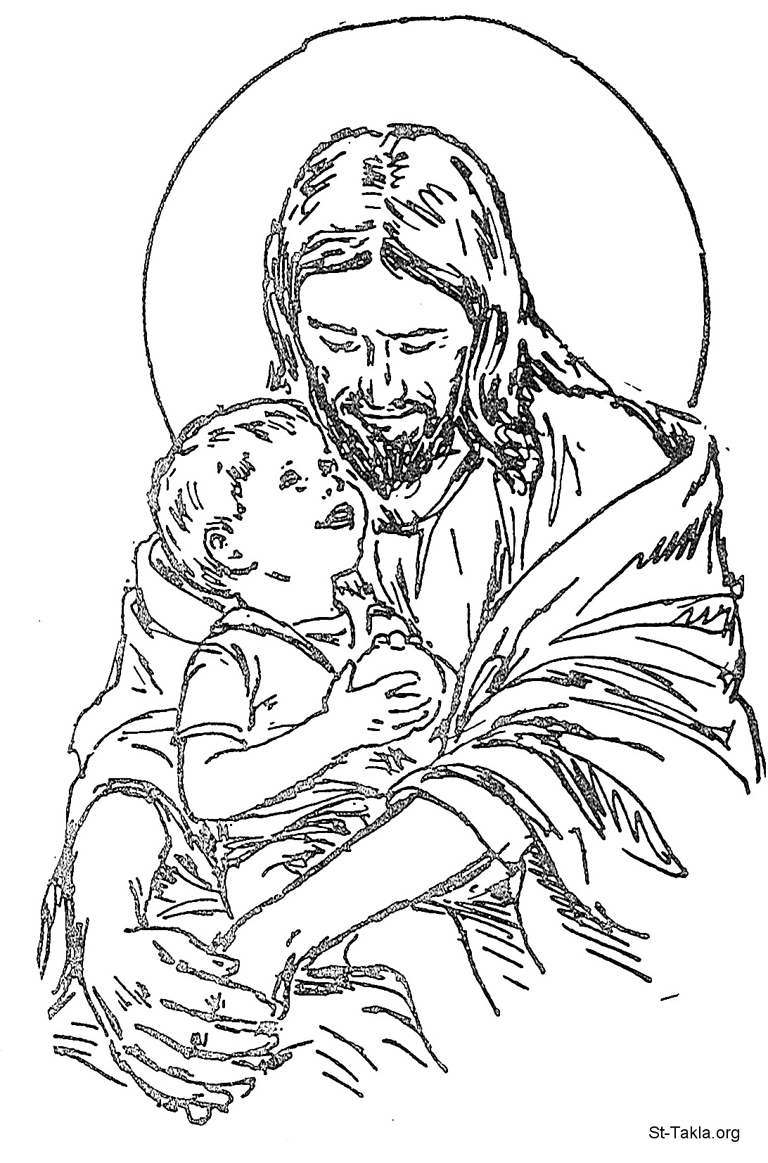 Disegno da colorare: Gesù (Caratteri) #98971 - Pagine da Colorare Stampabili Gratuite