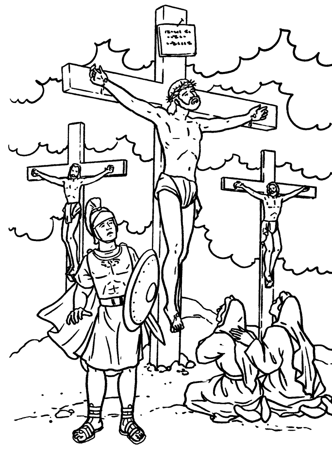 Disegno da colorare: Gesù (Caratteri) #99051 - Pagine da Colorare Stampabili Gratuite
