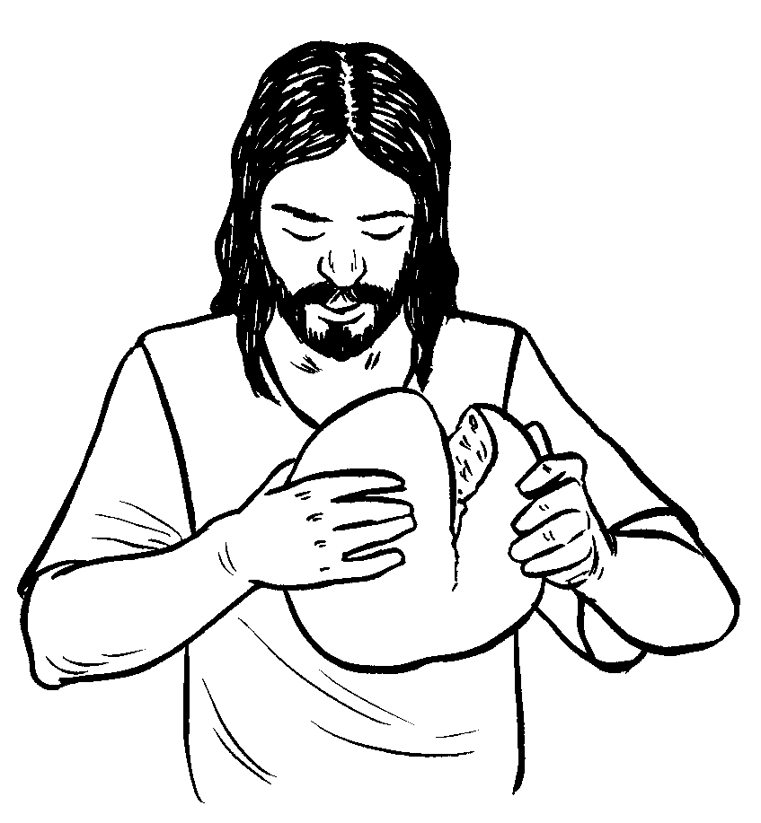 Disegno da colorare: Gesù (Caratteri) #99139 - Pagine da Colorare Stampabili Gratuite